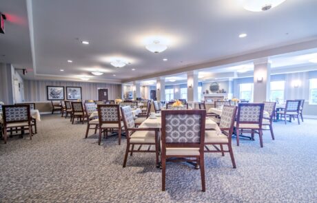 Tapestry Senior Living Springboro dining room in Springboro, OH