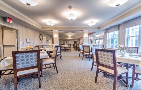 Tapestry Senior Living Springboro dining room in Springboro, OH