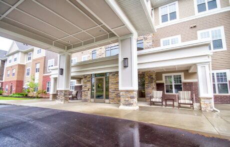 Tapestry Senior Living Springboro exterior and main entrance in Springboro, OH